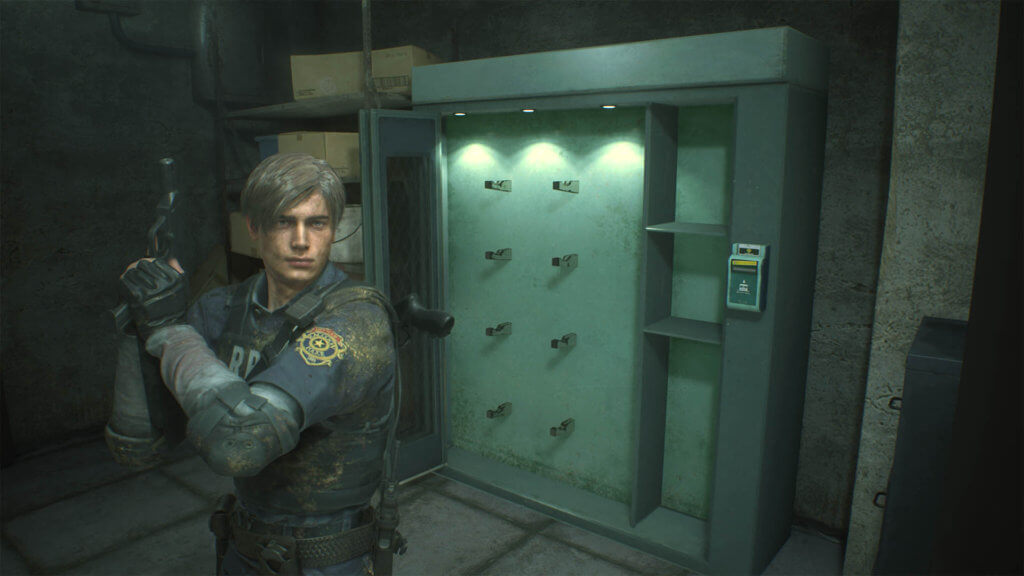 RESIDENT EVIL 2_locker room