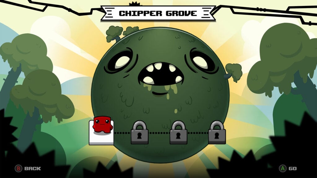 Super Meat Boy Forever - Mapa