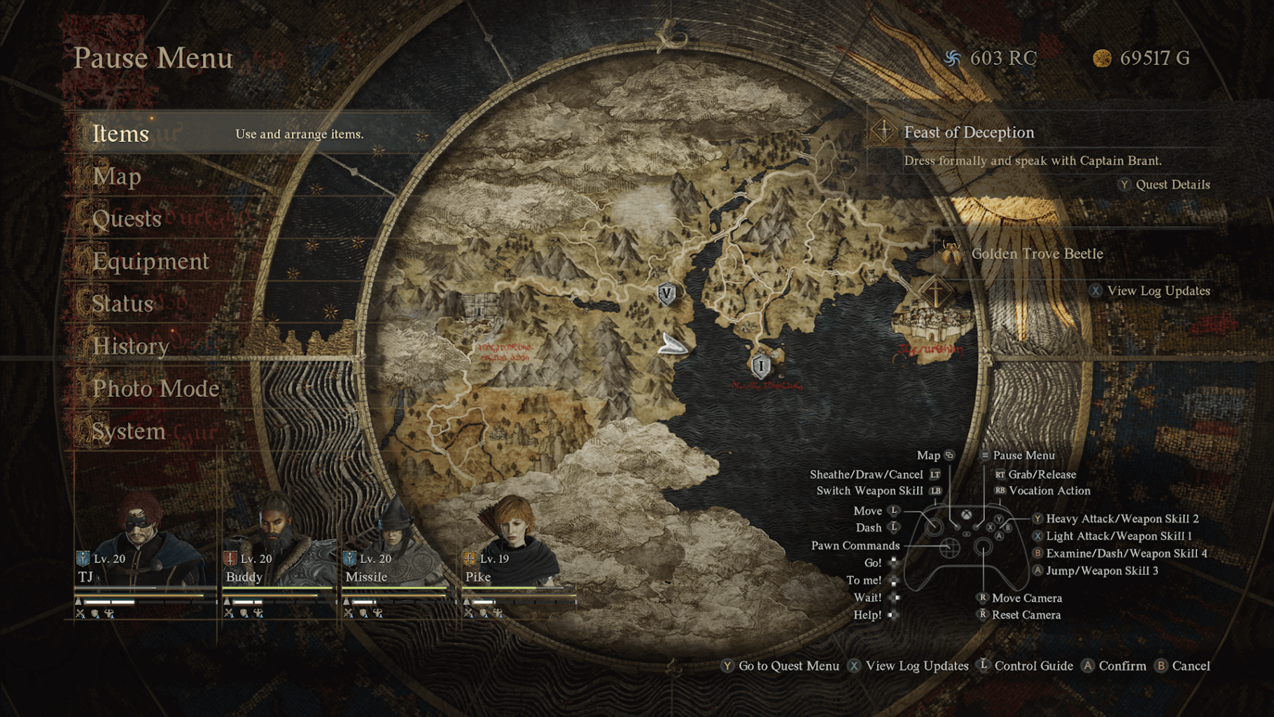 Dragon's Dogma 2 - Mapa