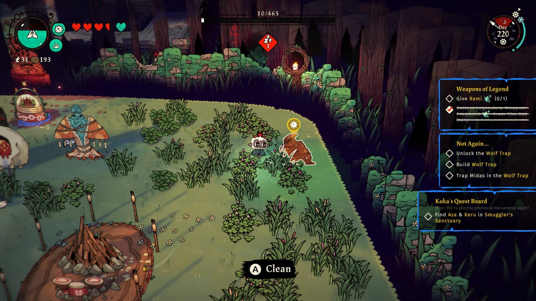 Cult of the Lamb Woolhaven - Conserje